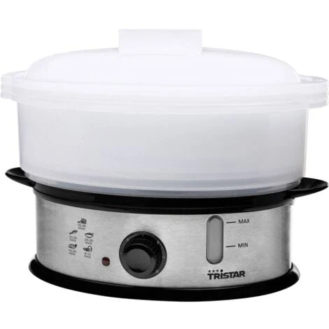 Tristar VS-3914 Cuiseur Vapeur Acier Inoxydable, Noir – Image 3