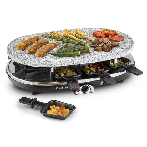 All-U-Can-Grill Raclette 4 En 1 Pancake, Crêpe, Plaque Chauffante 8 Personnes – Image 2
