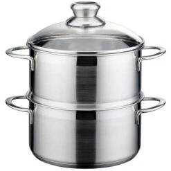 Cuiseur Vapeur En Acier Inoxydable, 20 Cm GSW