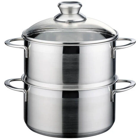 Cuiseur Vapeur En Acier Inoxydable, 20 Cm GSW – Image 3