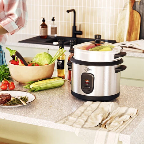 SUNTEC Cuiseur à Riz/ Cuiseur Vapeur RKO-9974 THÙY-DENISE – Image 3