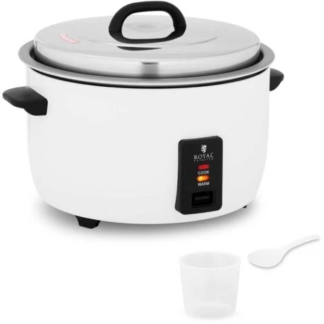 Cuiseur À Riz Vapeur Cuisson Arrêt Automatique Maintien Au Chaud 2650 W 19L Inox