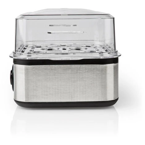 NEDIS Cuiseur à Oeufs 8 Pièces 3 Étages 500 Watts Aluminium/Noir – Image 5