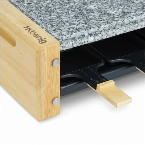 H.KOENIG WOD6 Raclette Et Pierre à Cuire 6 Personnes – Image 5