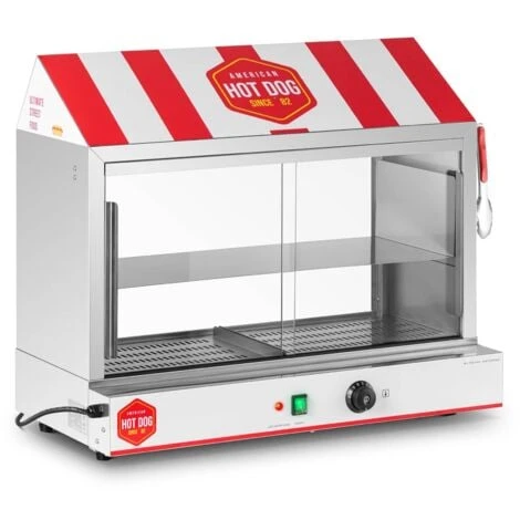 Machine Ă Hot Dog Professionnelle Appareil Cuisson Vapeur Acier Inoxydable 2400w