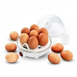 Esperanza Cuit-œufs Pour 1 à 7 œufs Avec Gobelet Doseur, Arrêt Automatique