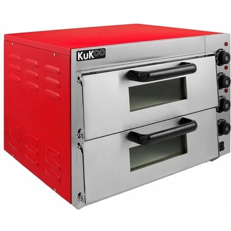KuKoo - Four Electrique De Pizza 16'' à Double Pont – Image 4