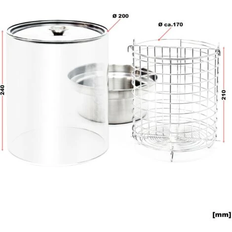 Machine à Hot-dog Chauffe-saucisses 450 Watts Récipient à Vapeur Hot Dog Maker – Image 5