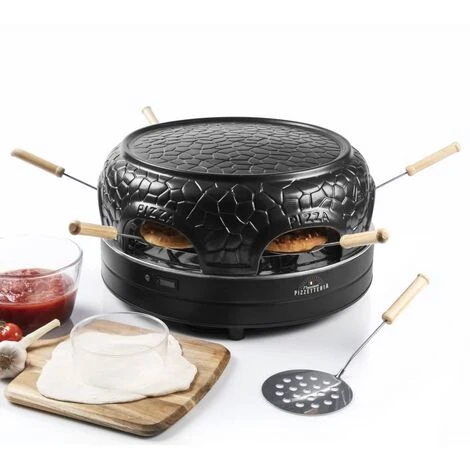 Appareil à Pizza Pour 6 Personnes APD600Z 910 W Noir Bestron – Image 3
