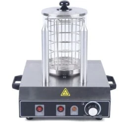 Appareil à Hot-dog Chauffe-saucisse 220 V, Fabricant De Hot-dog électrique Commercial, Chauffe-saucisse En Acier Inoxydable Pour Usage Commercial Domestique