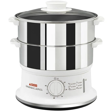 Cuiseur Vapeur 2 Paniers 980w - Seb - Vc145100