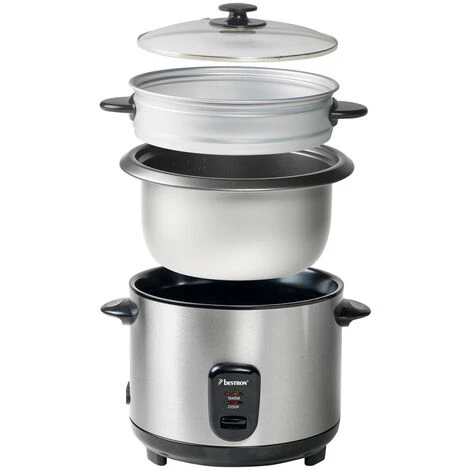 Cuiseur à Riz 1.8l 700w Avec Panier Vapeur - Bestron - Arc180 – Image 3