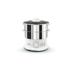 Tefal TEFAL VC1451 - 2 Nombre De Paniers - Acier Inoxydable - Blanc - Comptoir - Boutons - Rotatif - Devant - Verre (VC1451)