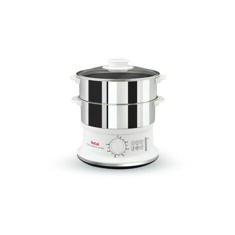 Tefal TEFAL VC1451 - 2 Nombre De Paniers - Acier Inoxydable - Blanc - Comptoir - Boutons - Rotatif - Devant - Verre (VC1451)