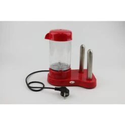 Machine à Hot-dogs, Pour 6 Saucisses, Avec Récipient Chauffant Amovible, Chauffe-saucisses Avec Brochettes En Acier Inoxydable Pour Réchauffer Les Petits Pains