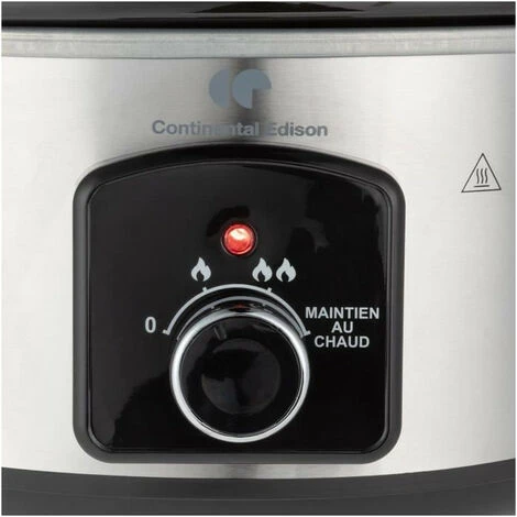 Mijoteur électrique CONTINENTAL EDISON MC35IN2 - 3,5 Litres - 180 W – Image 2