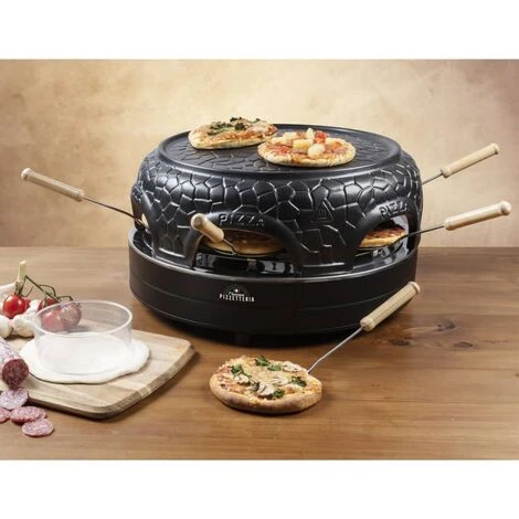Appareil à Pizza Pour 4 Personnes APD400Z 800 W Noir Bestron – Image 2