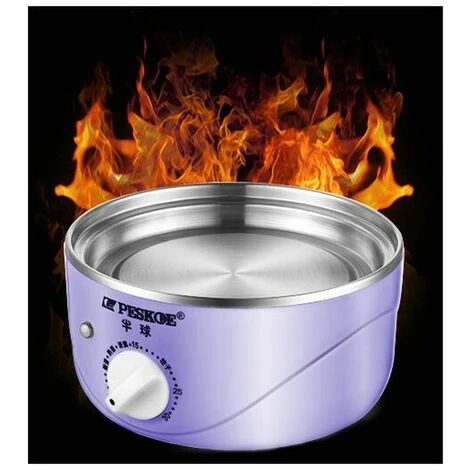 SEENLIN Cuiseur à Œufs Électrique - Appareil Vapeur Sans BPA Pour 1 à 7 Œufs - Œuf à La Coque Mollet Ou Dur - Doseur Et Perce-Œufs Inclus, Violet – Image 4