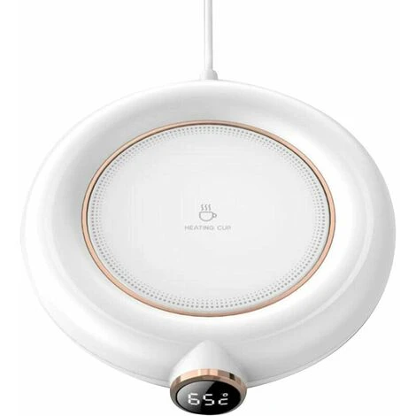 Chauffe-tasse USB Pour Arrêt Automatique De Bureau, Chauffe-tasse à Café, Café, Lait, Thé, Eau, Chauffe-tasse, 3 Températures Réglables, Affichage LED, Chauffage, Sous-verre Pour Bureau à Domicile, Bl – Image 5