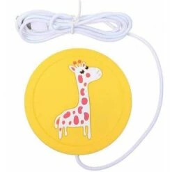 Chauffe-tasse à Café électrique USB Pour Le Bureau, La Maison, Jaune