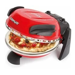 G3Ferrari G10006 Delizia Four à Pizza électrique Evo, 1200 W, Rouge