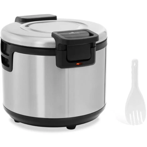Chauffe Riz Riz Chauffé Inox 2 Températures 110 W 26 L + Cuillère à Riz