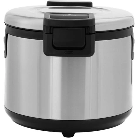 Chauffe Riz Riz Chauffé Inox 2 Températures 110 W 26 L + Cuillère à Riz – Image 5