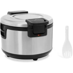 Chauffe Riz Riz Chauffé Inox 2 Températures 110 W 19 L + Cuillère à Riz