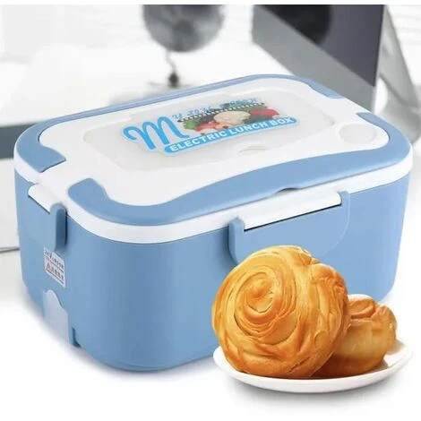 None Chauffe-camion électrique Chauffe-aliments Portable Boîte à Lunch électrique 1,5 L 24 V – Image 2