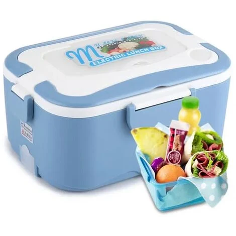 None Chauffe-camion électrique Chauffe-aliments Portable Boîte à Lunch électrique 1,5 L 24 V – Image 3
