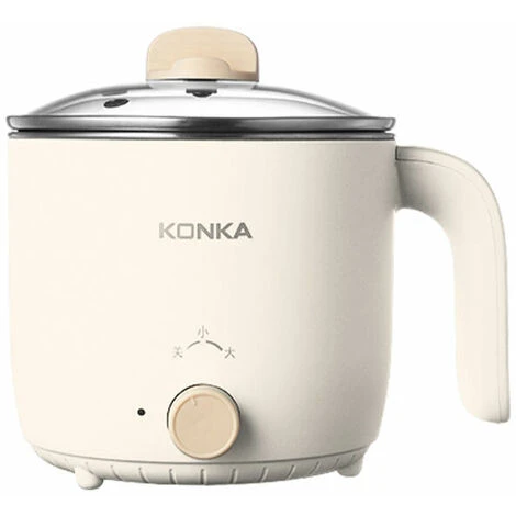 Marmite électrique Multifonctionnelle Dortoir étudiant Plug-in Petite Marmite Mini Tout-en-un Ménage Petite Cuisinière électrique