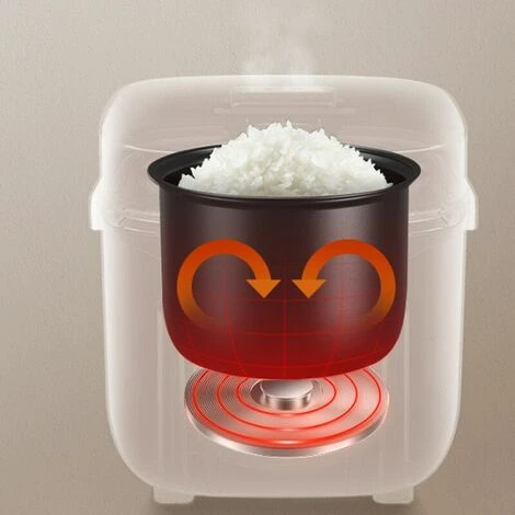 Mini Cuiseur à Riz 1,2 L, 1-2 Personnes, Support Préréglé Pour Garder Au Chaud, Cuiseur à Riz Multifonction,vert Foncé – Image 5