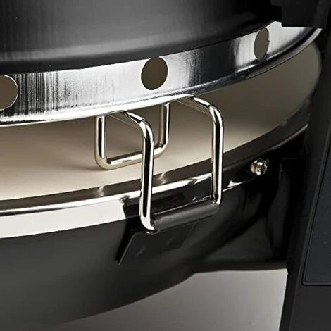 G3 Ferrari G10032 - Double Pierre Réfractaire, Pizza Express Delizia, Four à Pizza, 1200W, 2 Plats En Pierre Réfractaire, Noir – Image 3