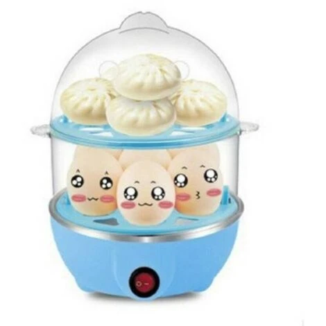 Cuire Les œufs à Vapeur Légumineuses électriques Kettle 350W Cuociuova 7 œufs TX-9596 – Image 3