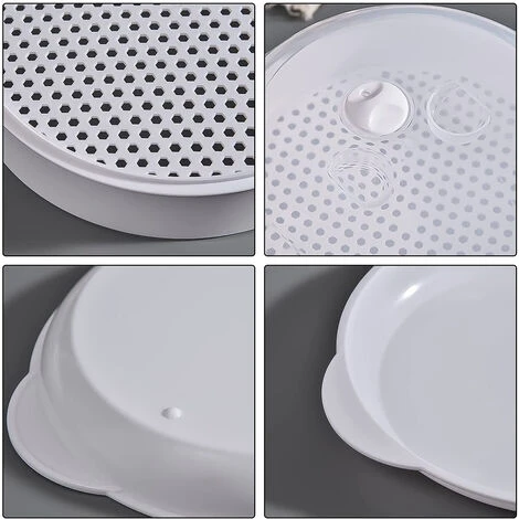 Cuiseur à Vapeur Pour Micro-ondes, Marmite à Vapeur Pour Micro-ondes De Cuisine, Ustensiles De Cuisine à La Vapeur, Cuisson Saine Rapide Et Rapide – Image 5