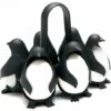 Egguins Porte-ufs 3 En 1 Pour Cuisiner, Stocker Et Servir, Cuiseur à Ufs Durs En Forme De Pingouin Pour Faire Des Ufs Mous Ou Durs, Peut Contenir 6 Ufs Pour Une Cuisson Facile Et Un Stockage Au Réfrig