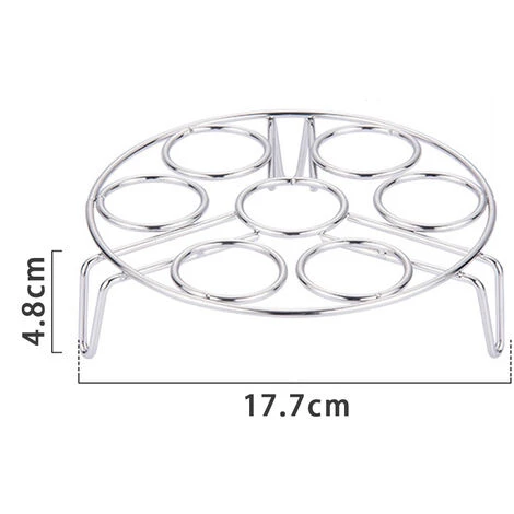 Support à œufs En Acier Inoxydable Pour Paniers à œufs Instantanés – Image 2