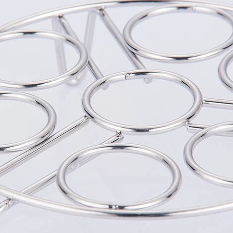 Support à œufs En Acier Inoxydable Pour Paniers à œufs Instantanés – Image 3