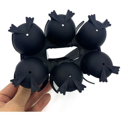 Porte-œufs 3 En 1 Pour Cuisiner, Stocker Et Servir, Cuiseur à œufs En Forme De Pingouin Pour Faire Des œufs Mous Ou Durs, Peut Contenir 6 œufs Pour Une Cuisson Facile Et Un Rangement Au Réfrigérateur. – Image 5